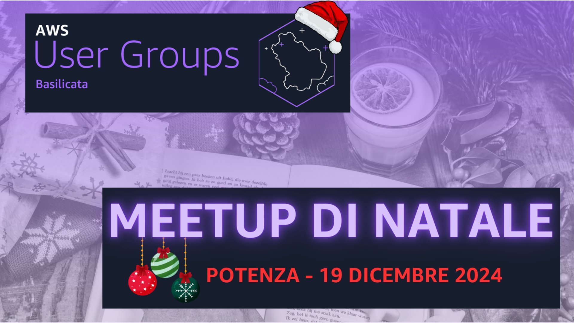 🎄 AWS User Group Basilicata meetup: Christmas Edition 🎅
